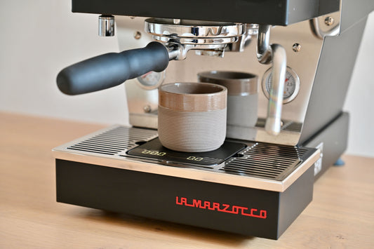 Weighing Espresso Shots on the La Marzocco Linea Micra